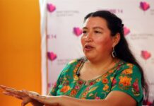 La lingüista y escritora indígena mexicana Yásnaya Elena Aguilar