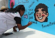Organizaciones civiles, en colaboración con la Agencia Adventista de Desarrollo y Recursos Asistenciales (ADRA) y el gobierno municipal de Tapachula, inauguraron los murales “Me llaman Migrante” con el objetivo de plasmar la travesía de los extranjeros por este lugar.
