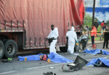 Un accidente en carretera deja 7 muertos en el estado mexicano de Guanajuato Un accidente en carretera (4)