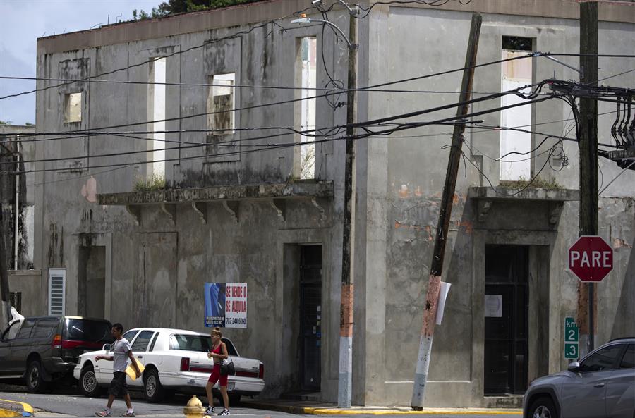  edificio afectado en el 2017 por el paso del hurac&aacute;n Mar&iacute;a