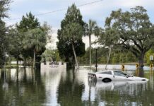Un "ciclón bomba" alerta al estado de California con inundaciones y deslaves inundaciones
