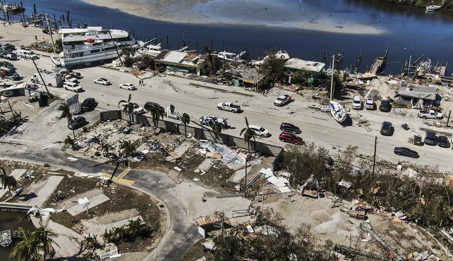 paso del huracan en Florida (1)
