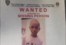 se busca niño