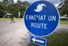 zona de evacuación en Florida