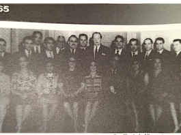Integrantes del comité organizador del primer Desfile del Día de la Raza del 10 de octubre de 1965. Todos ellos han fallecido.