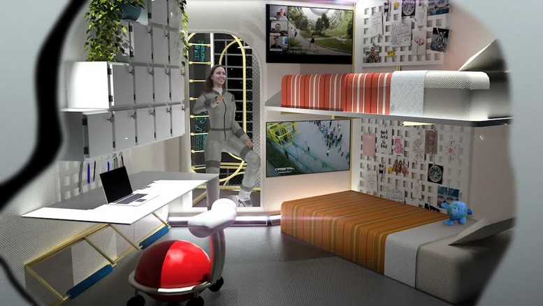 Hotel espacial que tiene previsto abrir en 2025-Captura de pantalla Muy interesado por lo que hay más allá de las fronteras conocidas, el arquitecto estadounidense de origen mexicano Tim Alatorre se preguntaba por qué la gente no viaja al espacio y no se trabajaba en ello, cuestión por la que ideó la empresa Orbital Assembly y el hotel espacial que tiene previsto abrir en 2025.