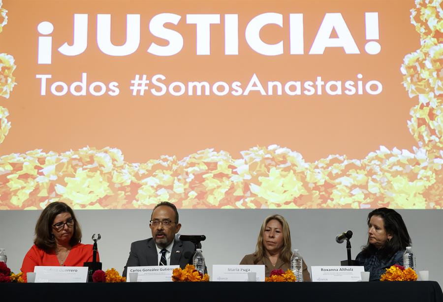 La familia de Anastasio Hern&aacute;ndez Rojas, migrante mexicano asesinado por la Patrulla Fronteriza de Estados Unidos