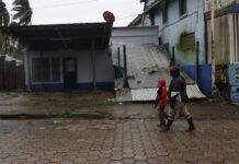 daños por el paso del huracán Julia