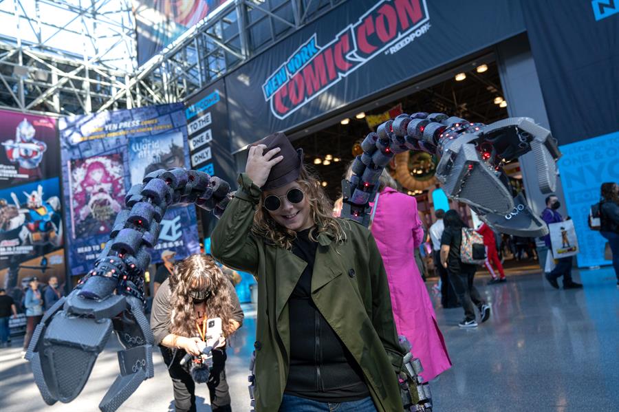 primer día de la feria Comic Con que se celebra en el recinto ferial Jacob Javits primer día de la feria Comic Con que se celebra en el recinto ferial Jacob Javits