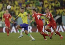 1-0. 'Casemito' hacia octavos Brasil - Suiza