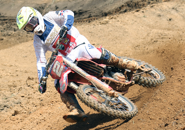 En la categoría MX-2 Darnell Lantigua por el equipo de República Dominicana quien participa en las competencias del Noreste de USA