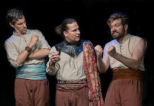 Fernando Gazzaniga, José Cheo Oliveras y Pablo Andrade.