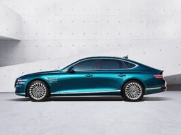 Genesis, la marca de lujo de Hyundai, estrena dos modelos eléctricos en el 2023. El sedán Electrified G80 y no podía faltar un SUV, el GV60 EV.