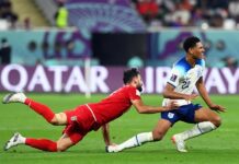 6-2. Faltó el brazalete, rebosaron los goles Inglaterra - Irán