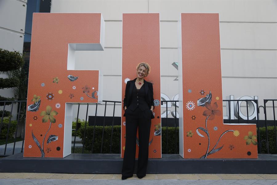La vicepresidenta segunda y ministra de Trabajo del Gobierno de Espa&ntilde;a, Yolanda D&iacute;az