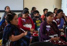 Mujeres participan hoy en el Primer Encuentro de Mujeres Indígenas Desplazadas en San Cristobal de las Casas (3)
