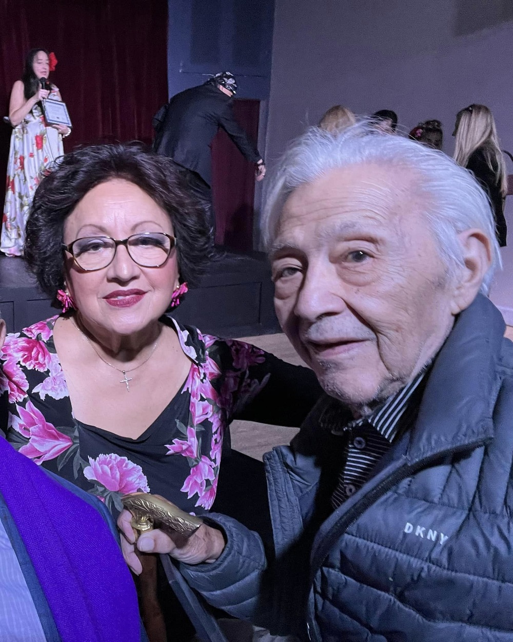 Patricia Rodr&iacute;guez Calas y Carlos Navedo.