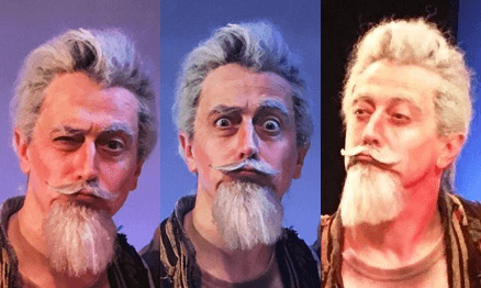 - Las muchas caras de Gerardo Gudi&ntilde;o en &ldquo;Don Quijote&rdquo;.