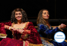 Zulema Clares y María Fontanals en “La dama boba”.