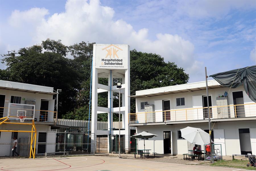 albergue acondicionado para migrantes hoy, en la ciudad de Tapachula