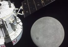 Los logros de la misión Artemis I van "mucho más allá" de lo esperado recreación de la cápsula Orión (1)