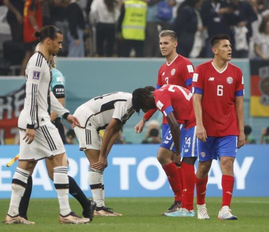 2-4 Alemania no golea a Costa Rica y cae en primera ronda Costa Rica - Alemania