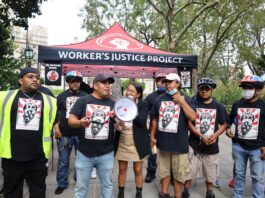 Las más de 60,000 personas que laboran como trabajadores independientes de entrega de alimentos en la ciudad de Nueva York a través de aplicaciones como GrubHub y Ubereats o DoorDash. Un gran porcentaje de esta fuerza laboral son inmigrantes latinos, también conocidos como “deliveristas”.
