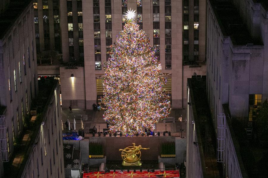 Encendido del &aacute;rbol de Rockefeller (2)