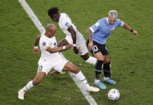 0-2. Uruguay reacciona tarde Ghana - Uruguay