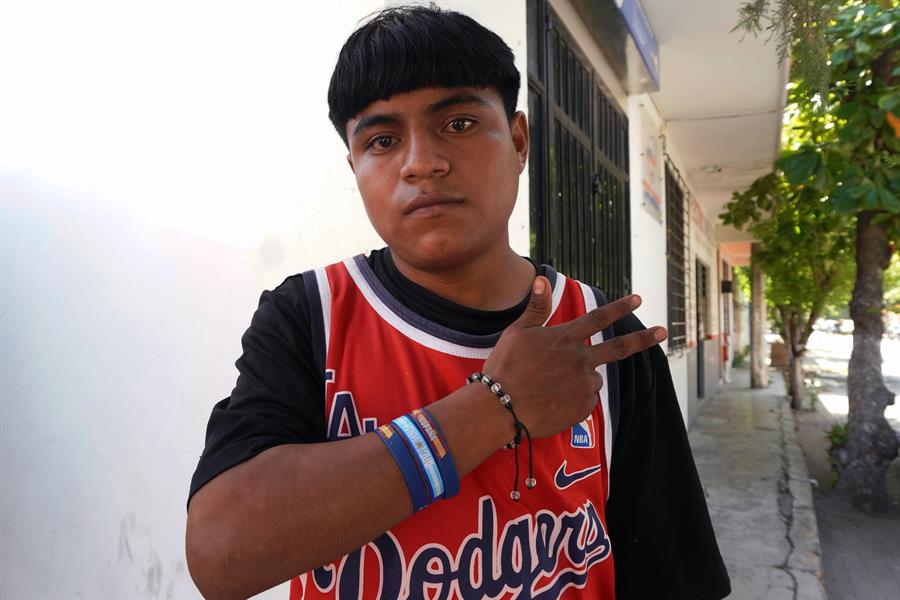 Josué, migrante hondureño