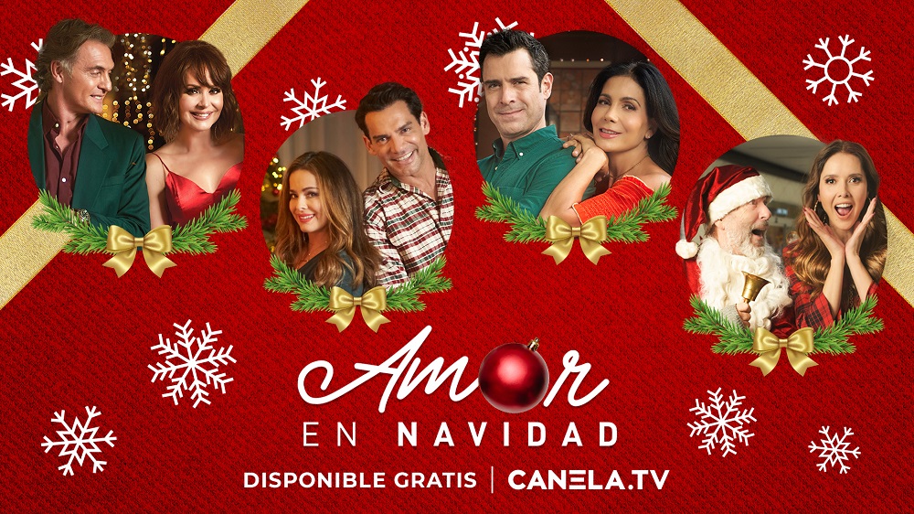 La portada de “Amor en Navidad” 1 La portada de “Amor en Navidad” con un elenco repleto de estrellas.