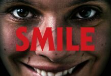 La portada de la exitosa película de terror, “Smile”.