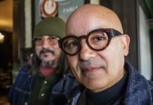 Los integrantes del grupo Nortec Collective, Pepe Mogt