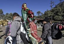 Inicia peregrinación de centro de México a Basílica de la Virgen de Guadalupe Peregrinos