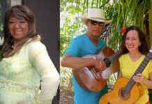“Garifuna se encuentra con el Flamenco” en el próximo concierto de la serie Mini-Global Mashup de Flushing Town Hall la cantante garífuna Lucy Blanco; Los guitarristas flamencos Lisa y Josué