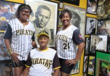 las hijas de Justino Clemente Walker, Judith (i) y Janet Clemente