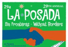 Celebran posada navideña en la frontera de EEUU y piden reapertura de parque posada en la frontera
