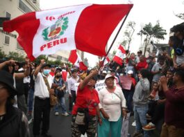 Muere una persona en protestas en el sur de Perú por adelanto de elecciones protestas en el sur de Perú (1)