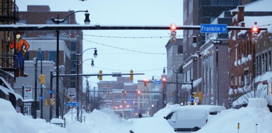 tormenta invernal en Nueva York.1