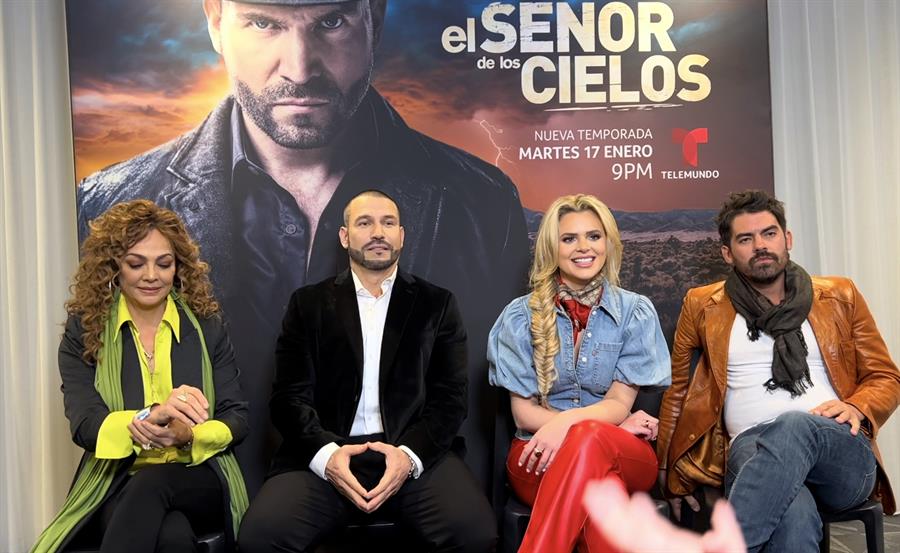 El elenco de la octava temporada de la telenovela El Señor de los Cielos El elenco de la octava temporada de la telenovela El Señor de los Cielos