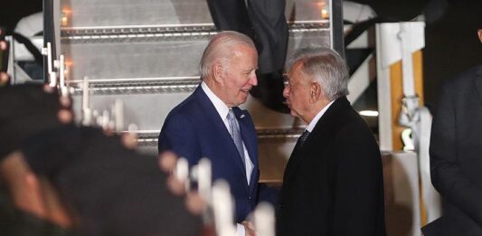 Joe Biden y López Obrador