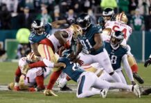 31-7. Eagles jugarán Super Bowl tras vencer a unos 49ers llenos de lesiones Philadelphia Eagles