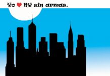 Yo amo a Nueva York sin armas caricatura11