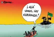 ¡Allá vamos, Hay Esperanza! caricatura8