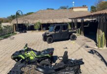 Casa donde capturaron a hijo del Chapo Guzmán en México quedó destrozada