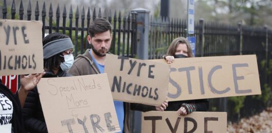protestas por Tyre Nichols