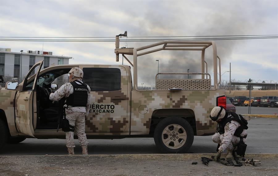 zona del penal donde se registro una fuga y un motín (2)