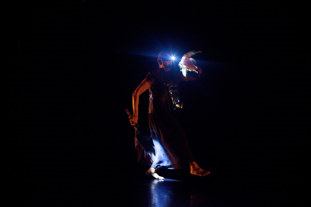 Awilda Sterling-Duprey, Lacks Criticality, 2018. Performance view, Conwell Hall, Temple University, September 21, 2018. Courtesy.
