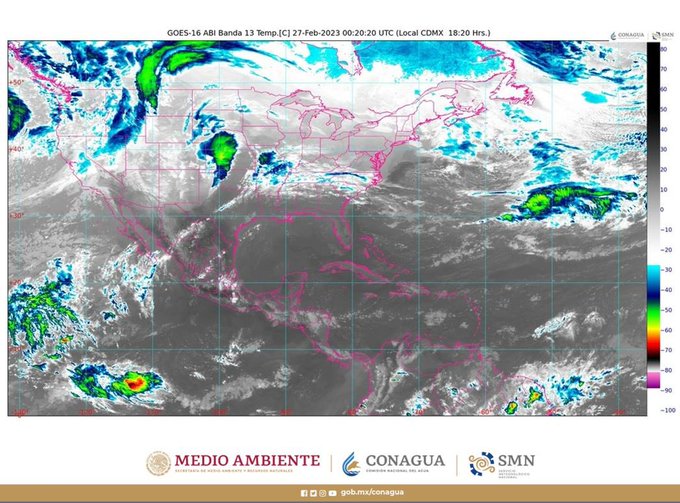 Frente frío en México.. Frente frío en México..
