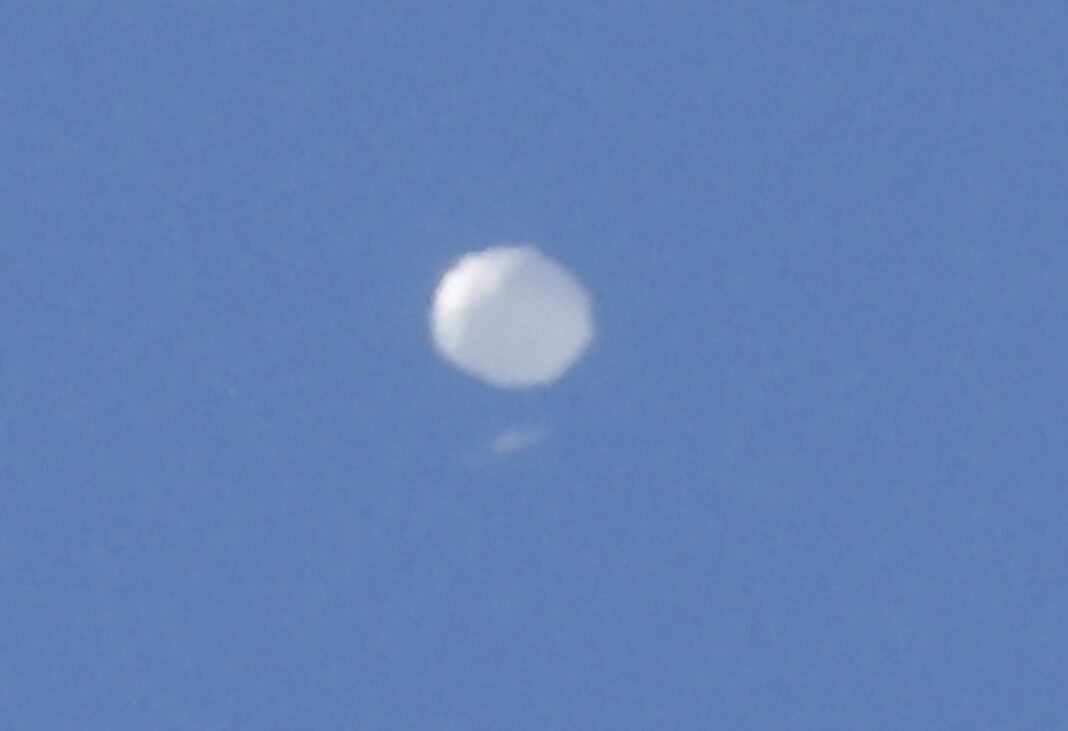 Chinese high-altitude balloon spotted over North Carolina